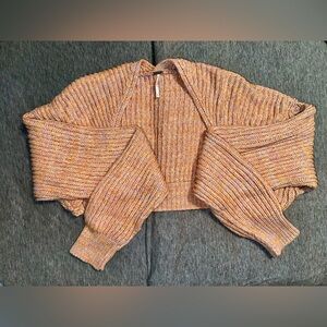 Free People Multicolor V-Neck Sweater